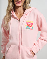 Everything Happens Zip Up Hoodie