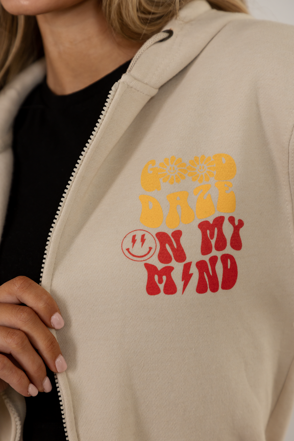 Good Daze Zip Up Hoodie